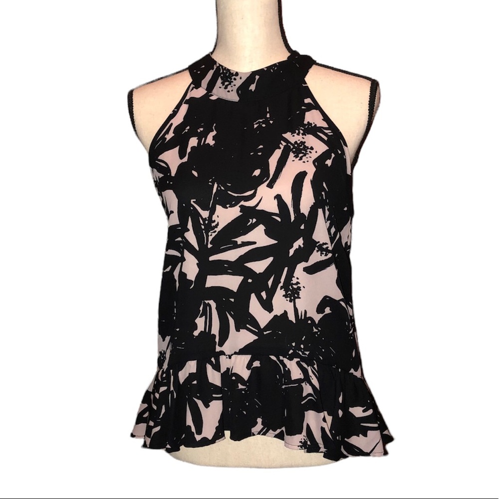 Eight Sixty Floral Halter Top